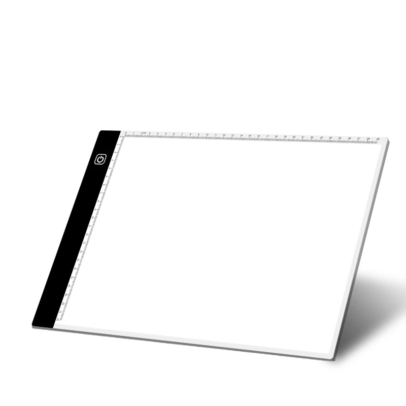 Доска для рисования со светодиодный светильник кой формата A4 трафарет подставки