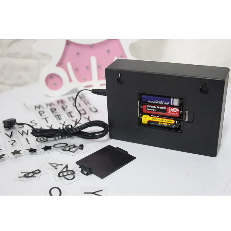 Светодиодная лампа для букв формата А6/А4 пластиковый светильник тбокс сделай сам