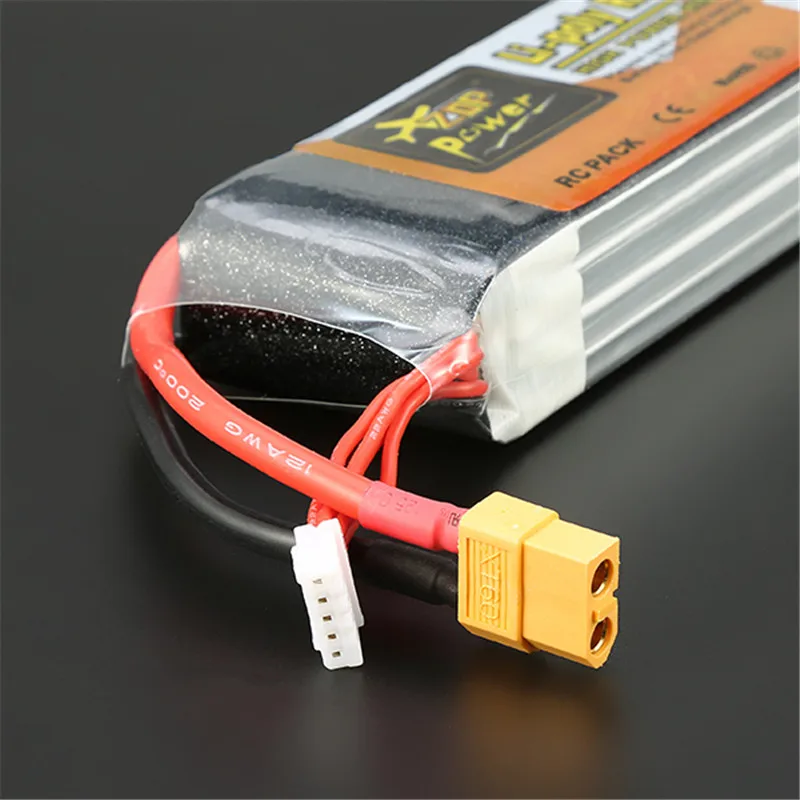 Высокое качество аккумуляторная батарея Lipo ZOP мощность 14 8 V 3500mAh 4S 60C XT60 Разъем для