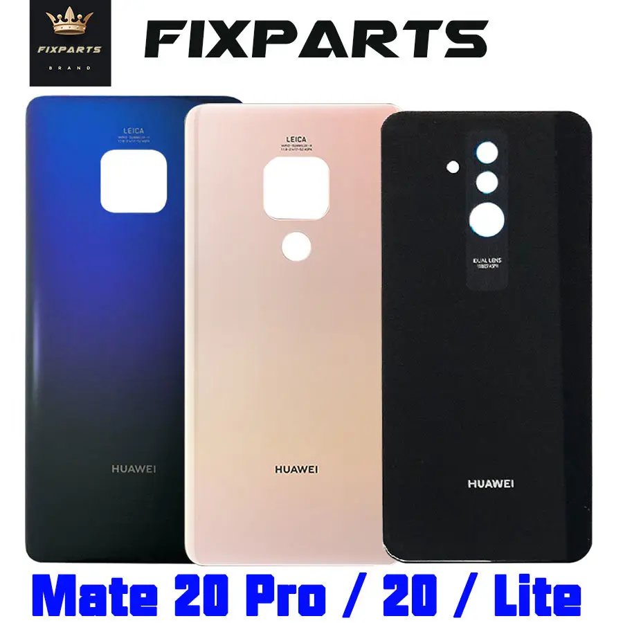 Задняя крышка батарейного отсека для Huawei Mate 20 Lite стеклянная задняя панель Mate20