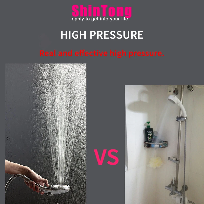 Насадка для душа высокого давления ванной комнаты 3 7 дюймов ручная насадка