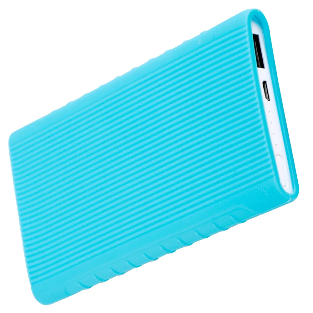 Силиконовый чехол для Xiaomi power Bank 5000mAh PLM10ZM/NDA-02-AM резиновый чехол для портативного внешнего аккумулятора