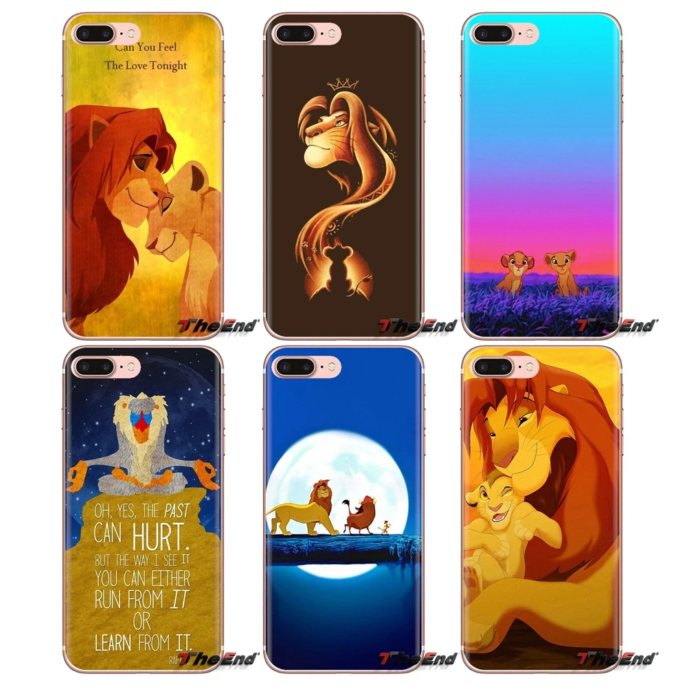 Чехлы из ТПУ для Huawei G7 G8 P7 P8 P9 P10 P20 P30 Lite Mini Pro P Smart Plus 2017 2018 2019 Hakuna Matata on Sunset The Lion King |