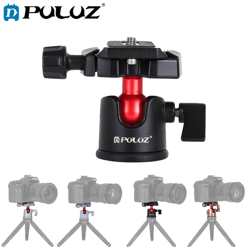 Шаровая Головка PULUZ с поворотом на 360 градусов панорамная металлическая шаровая