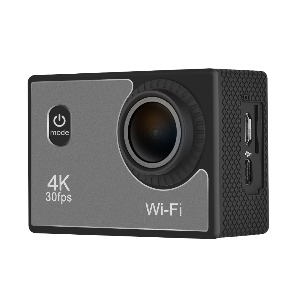Andoer мини Камера 4K 16MP Wi-Fi экшн-Камера со сверхвысоким разрешением Ultra HD, 98ft 2 дюймов ЖК-дисплей 140 градусов Широкий формат DV водонепроницаемый чехол для спортивной видеокамеры Камера