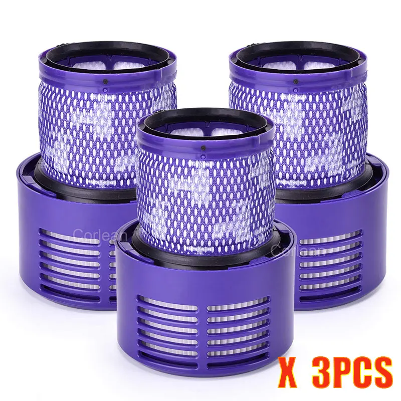 3pcs 2 шт. фильтр Replacemenet для Dyson Cyclone V10 SV12 абсолютное животное полная очистка части пылесоса HEPA предварительный фильтр - Цвет: 3pcs