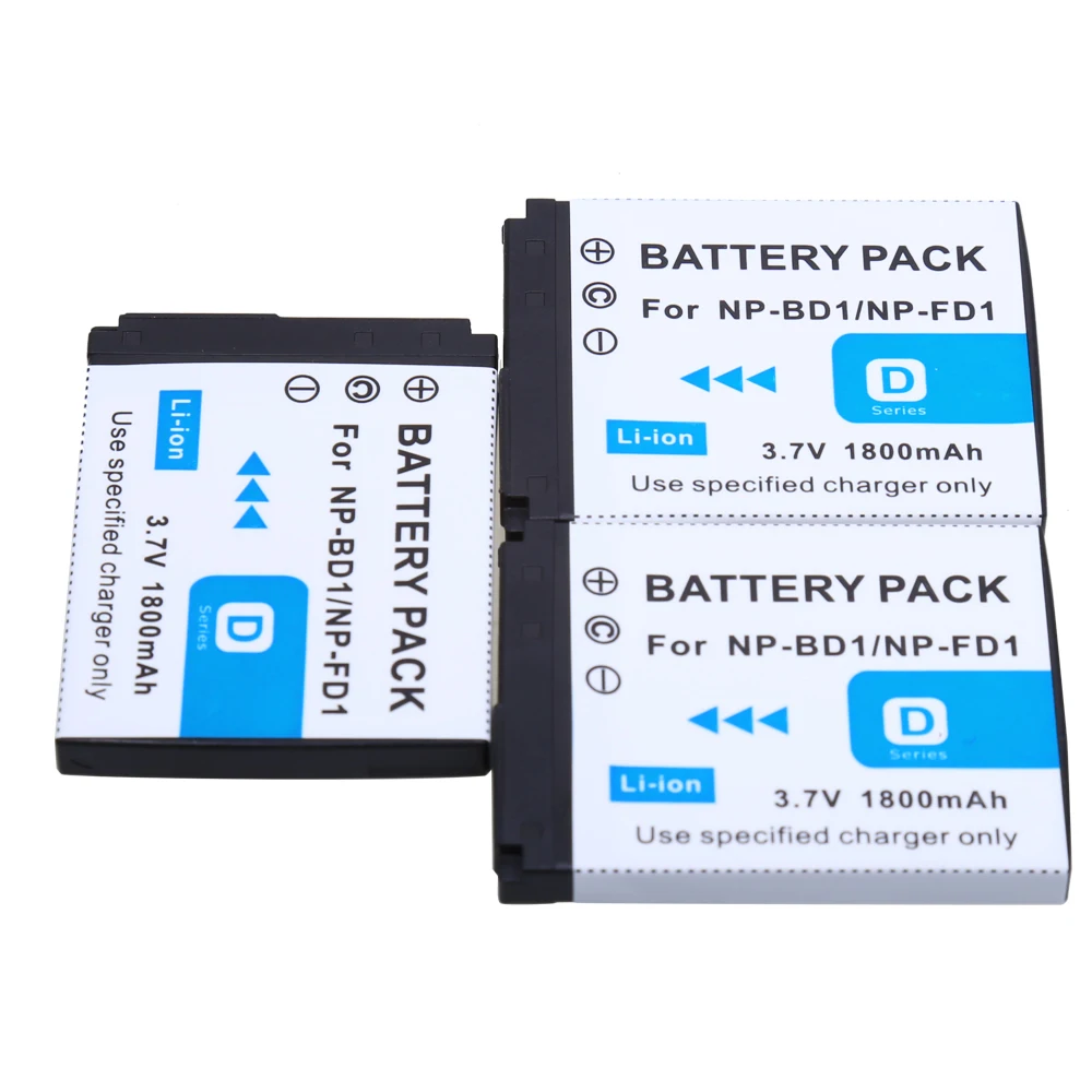 2 шт. фонарь для Sony Cybershot T300 T500 T90 T900 TX1 | Электроника