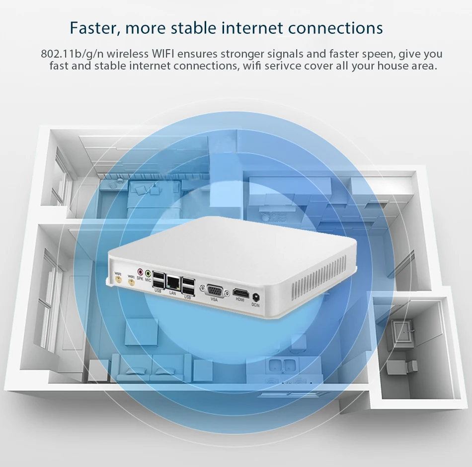 HLY мини-ПК Intel Celeron N3150 J1900 четырехъядерный мини-компьютер Celeron N2810 Windows 10 HDMI wifi USB tv BOX Настольный ПК