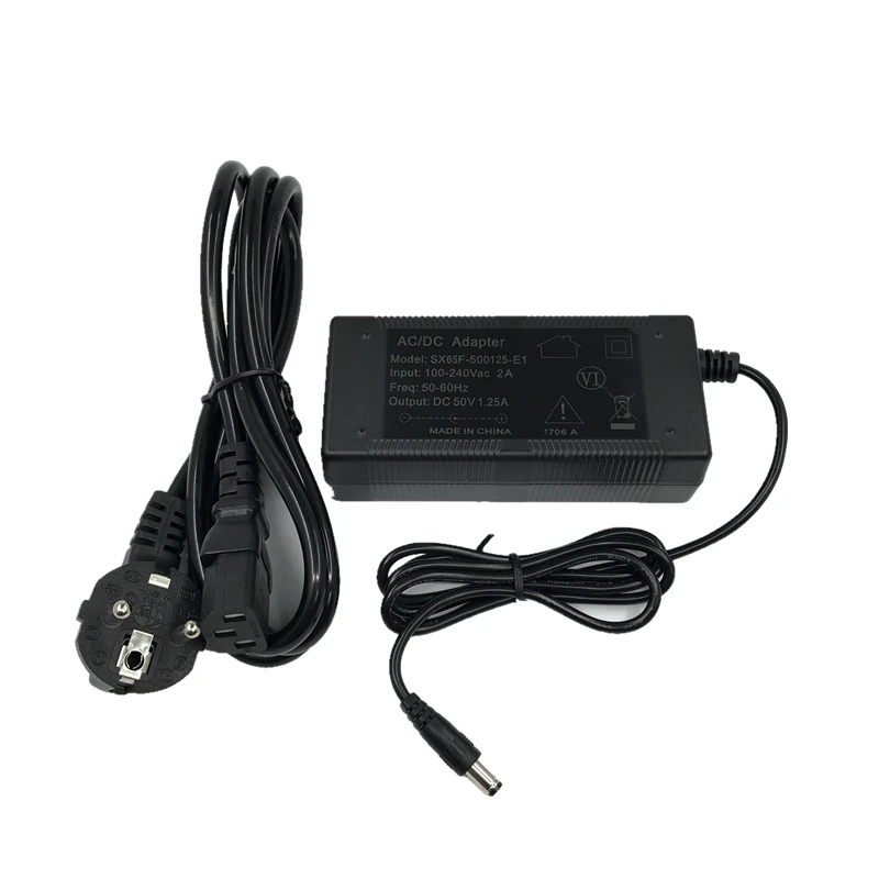 Power plug50V1.25A POE 10/100 Мбит/с rj45 коммутатор poe 802.3af 8 портов voeding 15,5 Вт для ip-камеры nvr ip telefoon wifi точка доступа poe коммутатор - Цвет: Power plug50V1.25A