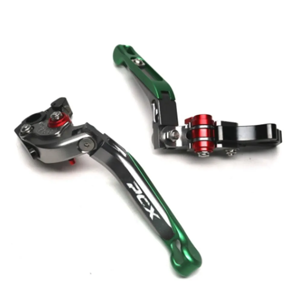 

For HONDA PCX 125/150 All years CNC Brake Clutch Handle with logo PCX Adjustable folding and expandable motorcycle parts