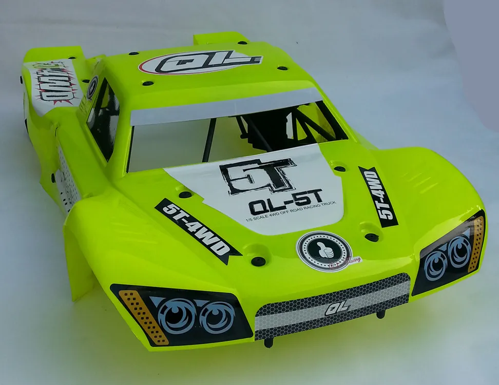 Большой корпус и рулонная рамка для грузовика Losi 5ive T 4x4 5T RC BND(LOSB0019) 1/5 Gas Rovan LT TGN KM X2