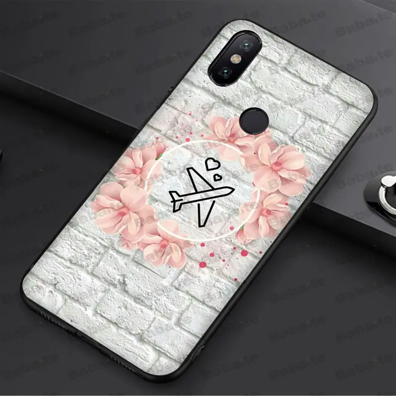 Мультяшный самолёт Babaite DIY Окрашенные аксессуары для телефона чехол redmi 5plus 5A 6pro 4X