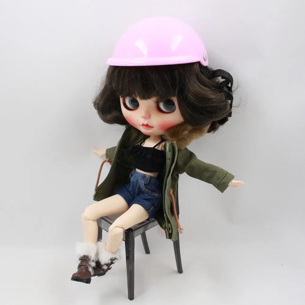 Blyth кукла милый шлем 5 цветов на выбор с Goggle костюм для Blyth ICY BJD