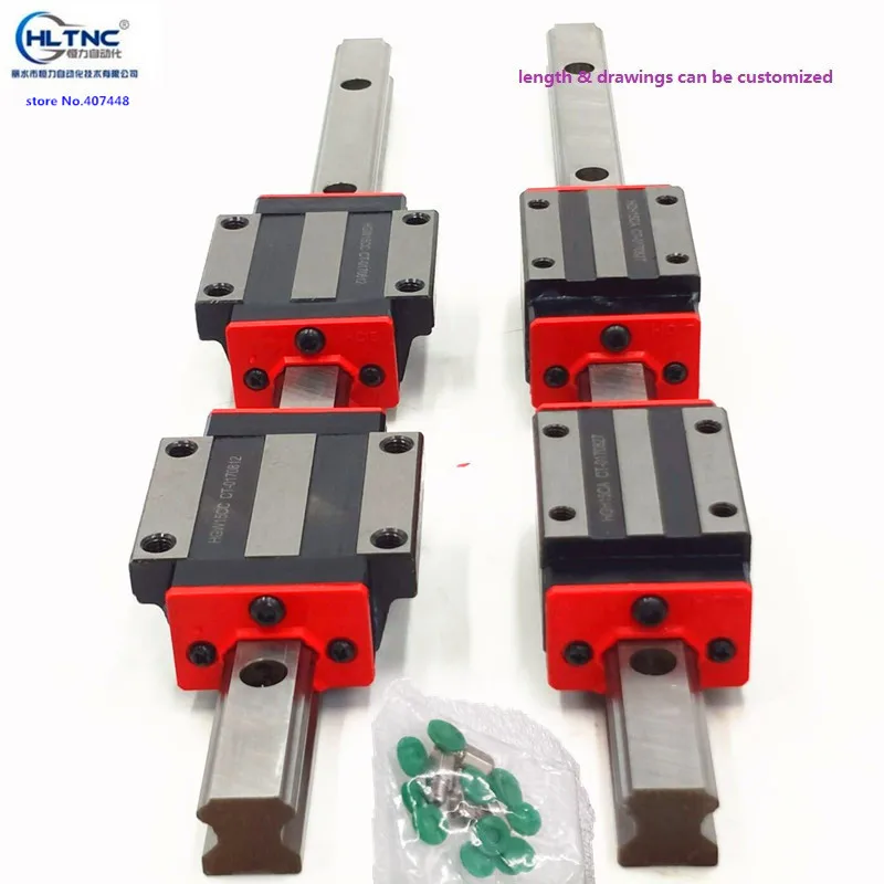 Линейный направляющий рельсовый блок HGW30CC/HGH30CA линейный блок каретки HGR30for CNC части