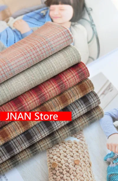 DIY Япония маленькая ткань группа Пряжа-окрашенная для шитья Лоскутное шитье