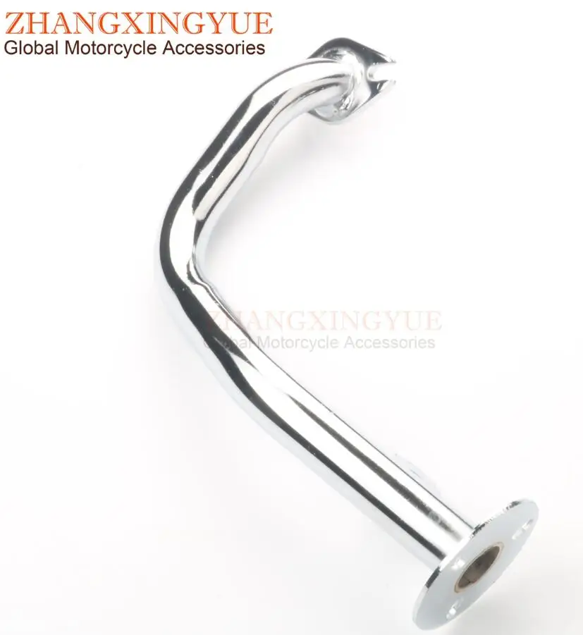 Muffler link tube Гоночная выхлопная труба для KEEWAY Arn 50 Easy F-Act Flash Focus Goccia 50 Hacker Hurricane Matrix Pixel RX8 RY8 RY6 50c - Цвет: Muffler link tube