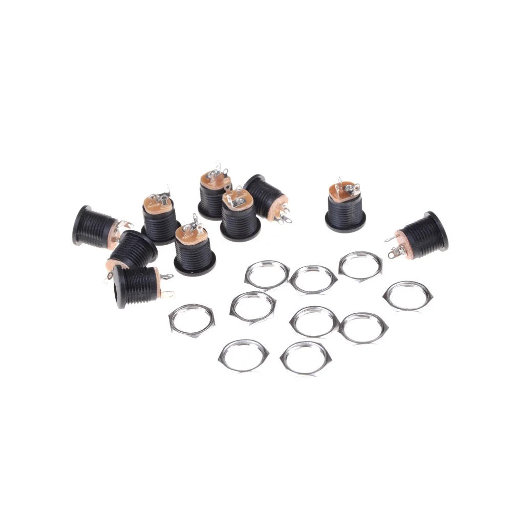 0 шт./лот DC 022 разъем питания dc адаптер Интерфейс DC022 5.5x2.1мм Панель Крепление