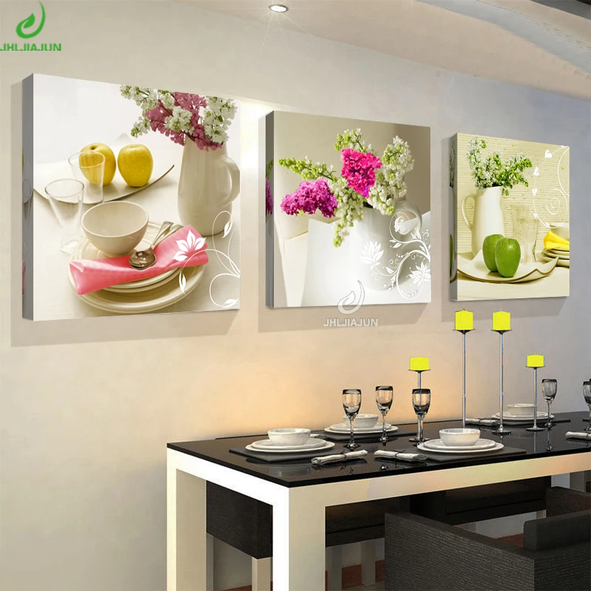 Модульная картина скандинавский плакат Куадрос DecoraCion салон настенные картины для спальни винтажный домашний декор плакаты и принты 3 панели
