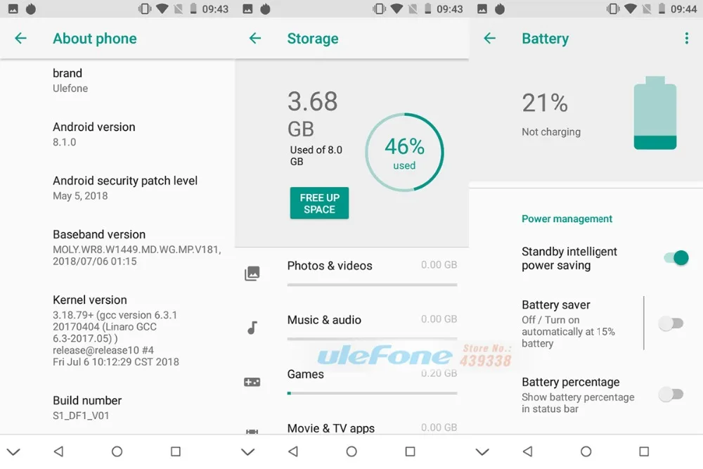 Чехол-накладка Ulefone S1 мобильный телефон 5,5 дюймов 18:9 MTK6580 4 ядра 1 Гб+ 8 Гб 8MP+ 5MP, две камеры, Android 8,1 3g смартфон задний Чехол