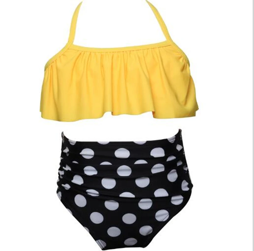 Купальник для мамы и дочери летний семейный купальник модный купальный костюм