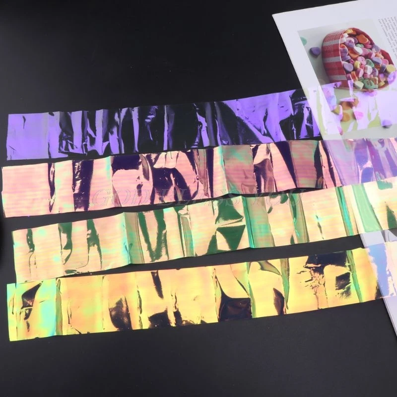 Светоотражающая зеркальная бумага с эффектом лазера Авроры AB сделай сам