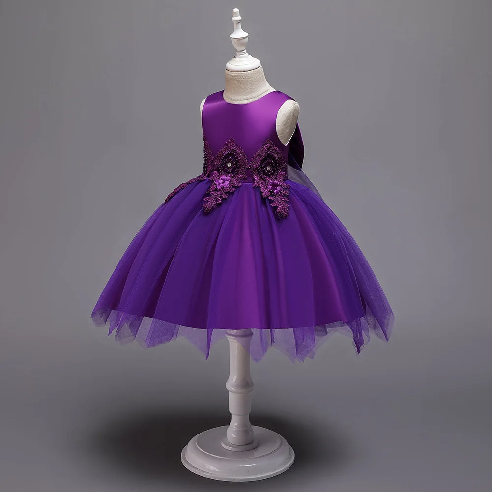 

Summer Tutu Dress For Girls Dresses Kids Clothes Wedding Events Flower Girl Dress Birthday Party Costumes Children Clothing