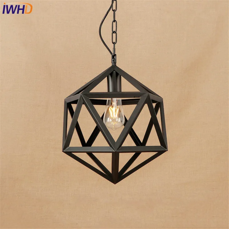 Лофт стиль Железный Droplight Эдисон LED подвесные светильники для помещений столовой