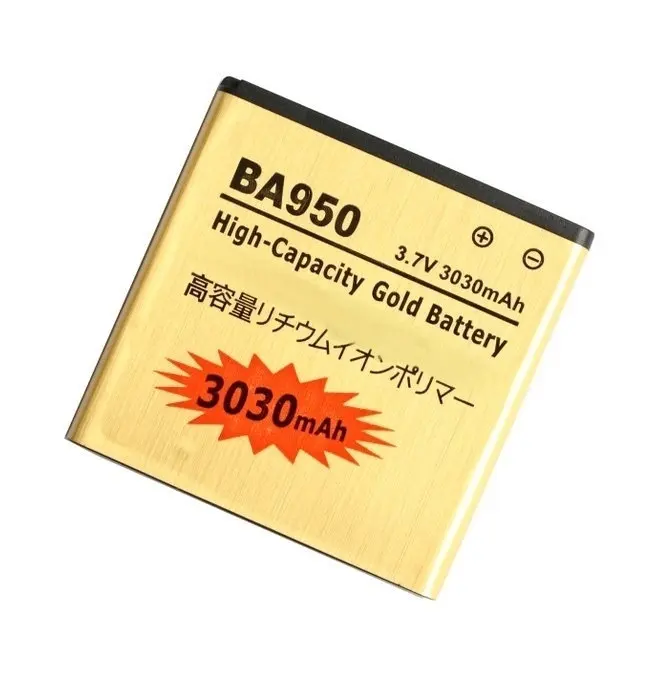 Ciszean 3x3030 мА/ч BA950 золотистый сменный аккумулятор + Универсальный Зарядное