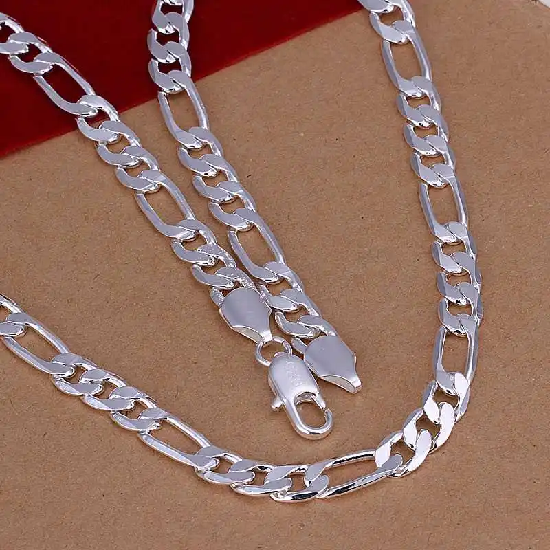 Free shipping factory price top quality 925 sterling silver jewelry necklace 8mm20inch pendant SMTN018 | Украшения и аксессуары