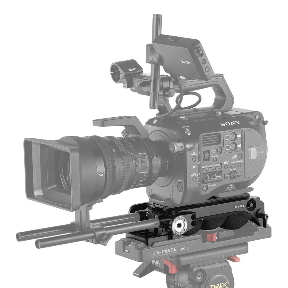 SmallRig для sony VCT-14 быстросъемная плечевая пластина для sony FS7/FS7II/FS5 Адаптер штатива с ARRI Rosette-1954