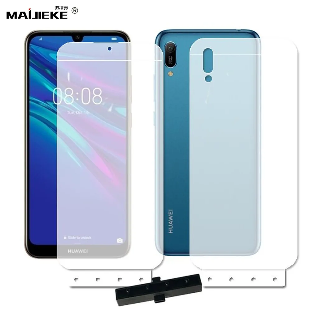 6D мягкая Гидрогелевая Передняя Задняя пленка для Huawei Enjoy 9s 9e TPU nano HD защитная с
