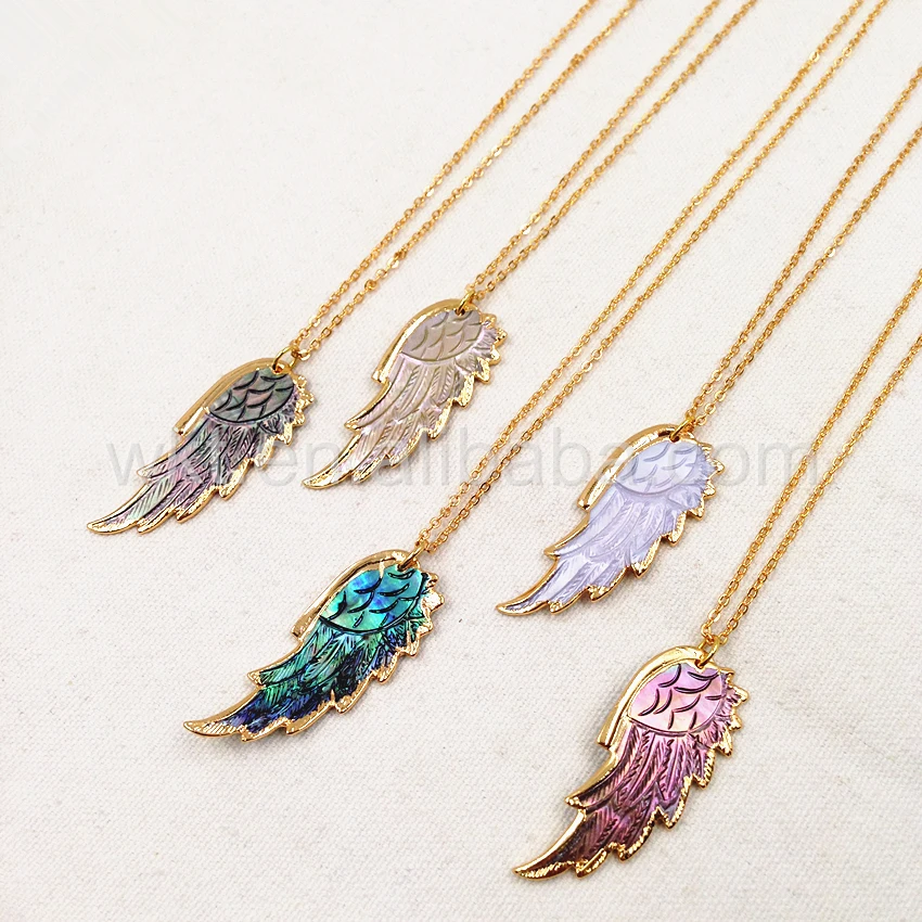 Женское ожерелье с подвеской в виде ракушки павы | Украшения и аксессуары