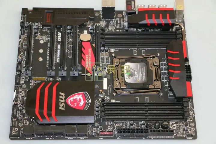 Бесплатная доставка оригинальная материнская плата для MSI X99S GAMING 9 AC DDR4 LGA 2011 V3 USB2.0