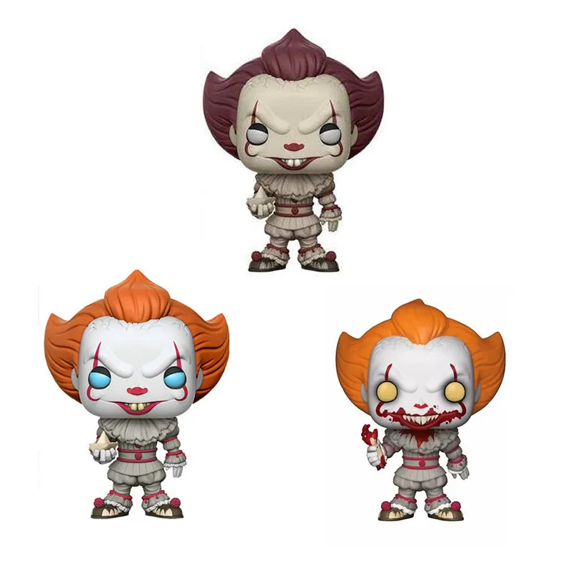 Horror Movie Pennywise с отрубленной рукояткой лодка фигурка игрушки виниловые куклы Brinquedos