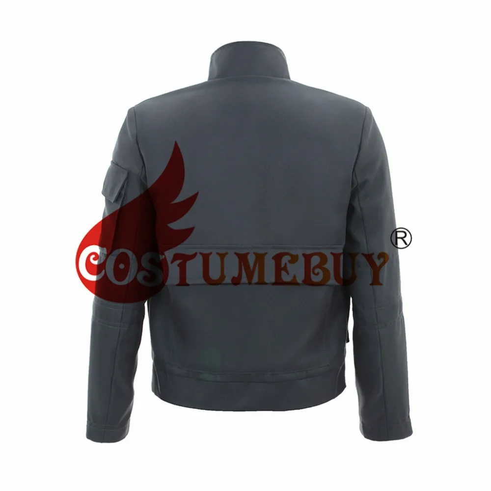 Costumebuy Звездные войны ударов задней панели Хан сольный костюм для взрослых мужские Звездные войны верхняя одежда, куртка пальто Любой Размер L920