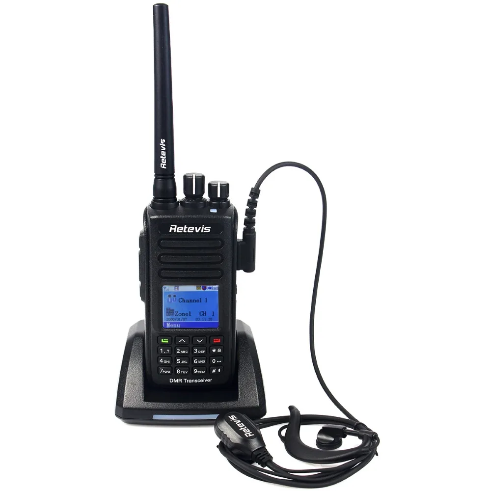 DMR радио цифровая рация Retevis RT8 IP67 водонепроницаемый UHF 400 480 МГц 5 Вт любительский