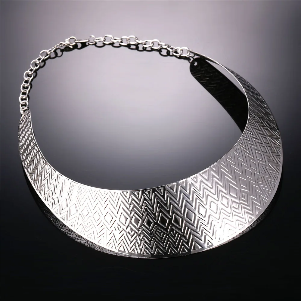 Высокий крутящий момент для женщин заявление Чокер ожерелье в стиле панк с