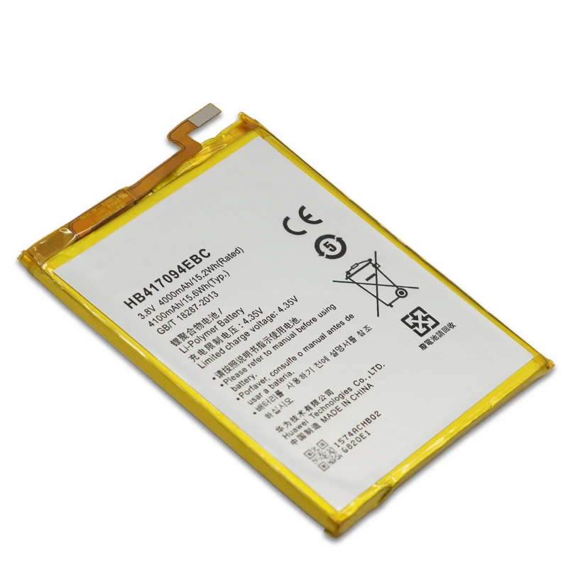 Сменный аккумулятор HB417094EBC для телефона Huawei Ascend Mate 7 MT7 TL00 TL10 UL00 CL00 4000