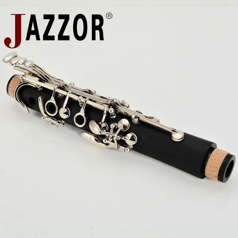 JAZZOR JYCL E100 кларинет 17 клавишный Профессиональный B плоский жесткий резиновый