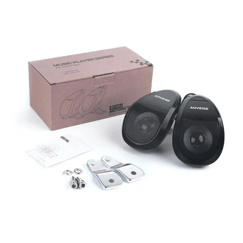 AOVEISE 12 в MP3 музыкальный мотоциклетный аудиоплеер Bluetooth колонки для мотоцикла