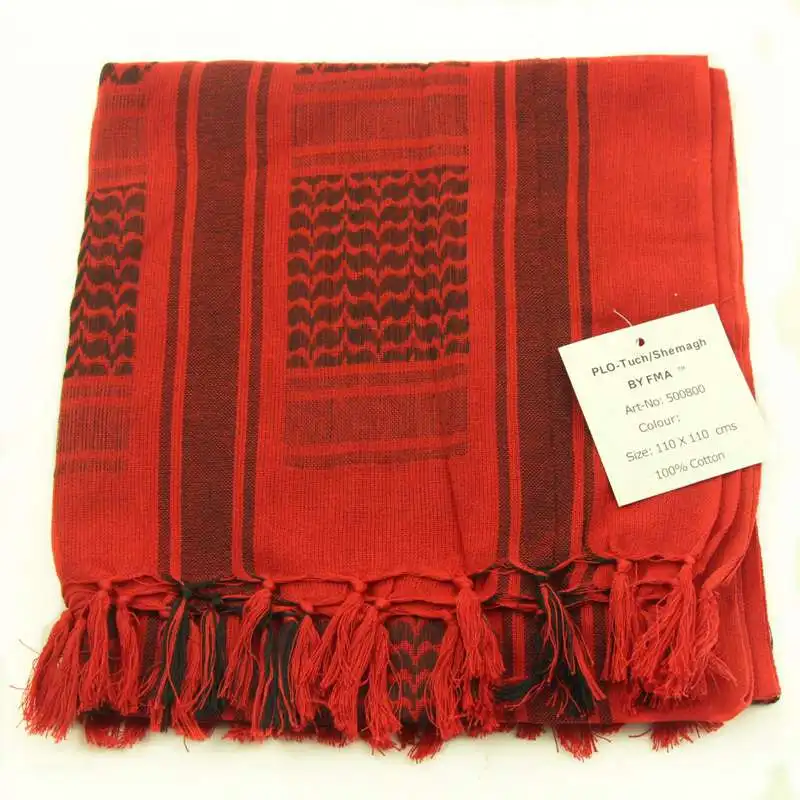 007 Армейский Военный Тактический арабский шемаг Keffiyeh Шарф шаль шейный платок Coyote OD зеленое полотенце для лица - Цвет: 007