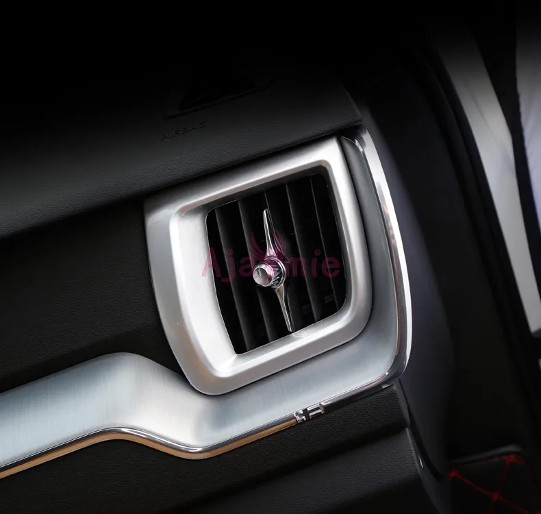 2018 интерьер серебряный цвет приборной панели кондиционера AC Vent Outlet Обложка