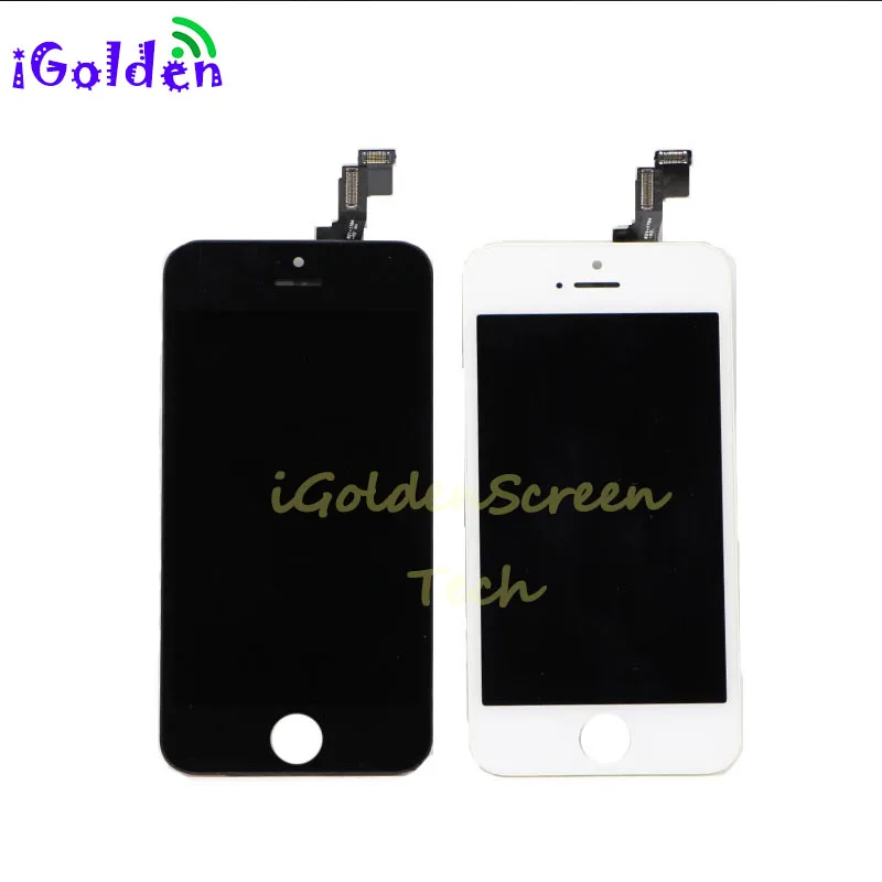 100% абсолютно новый класс AAA качество ЖК дисплей для iPhone 5 5g 5c 5S SE 5SE стекло с