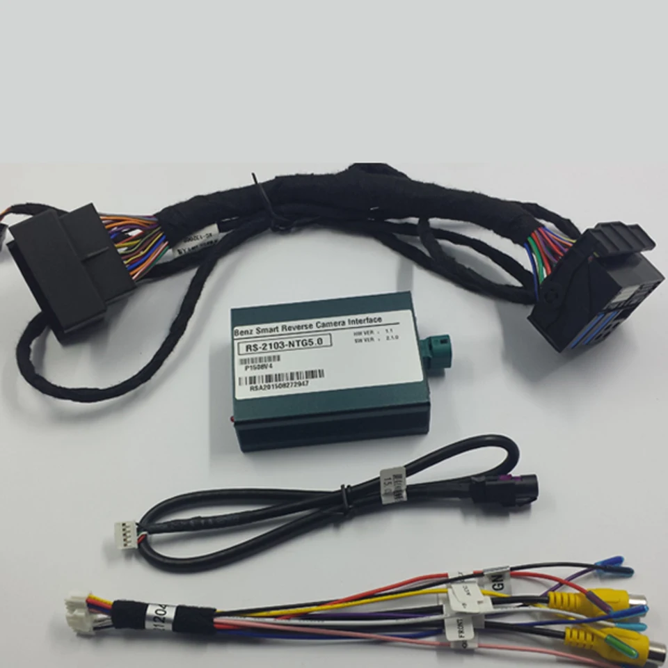 

Included Reverse Camera In Car Backup Rear Camera Video Interface For Mercedes CLA Class Audio 20 NTG 5.0 Parking Guidelines