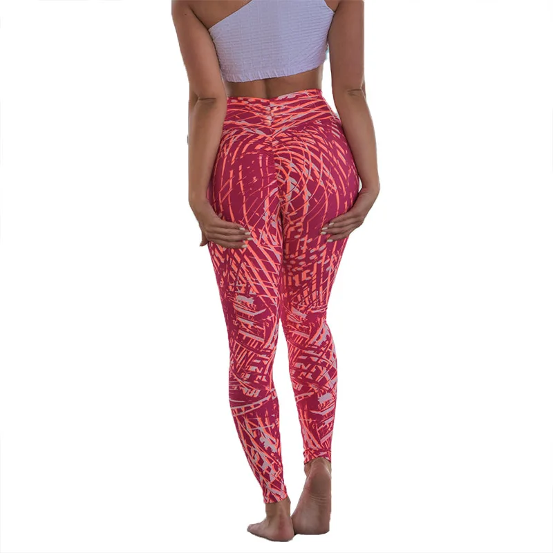 Jesdevico/новые женские леггинсы модные тонкие эластичные с цветочным принтом