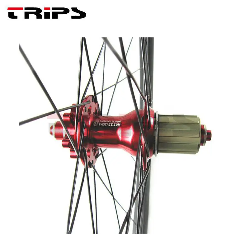 Поездки FASTace quick release концентраторы углерода колёса XC 34 мм ширина без крючка mtb колёса для велосипеда 29er волокно горный велосипед