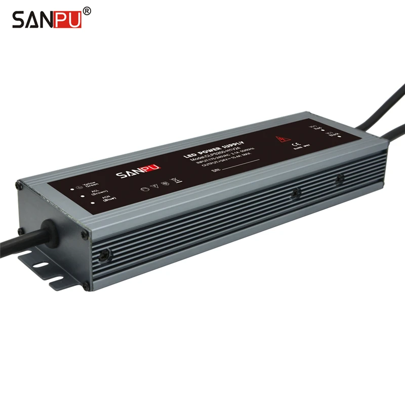 Источник питания SANPU 24 В водонепроницаемый IP67 250 Вт 230 220 переменного тока в