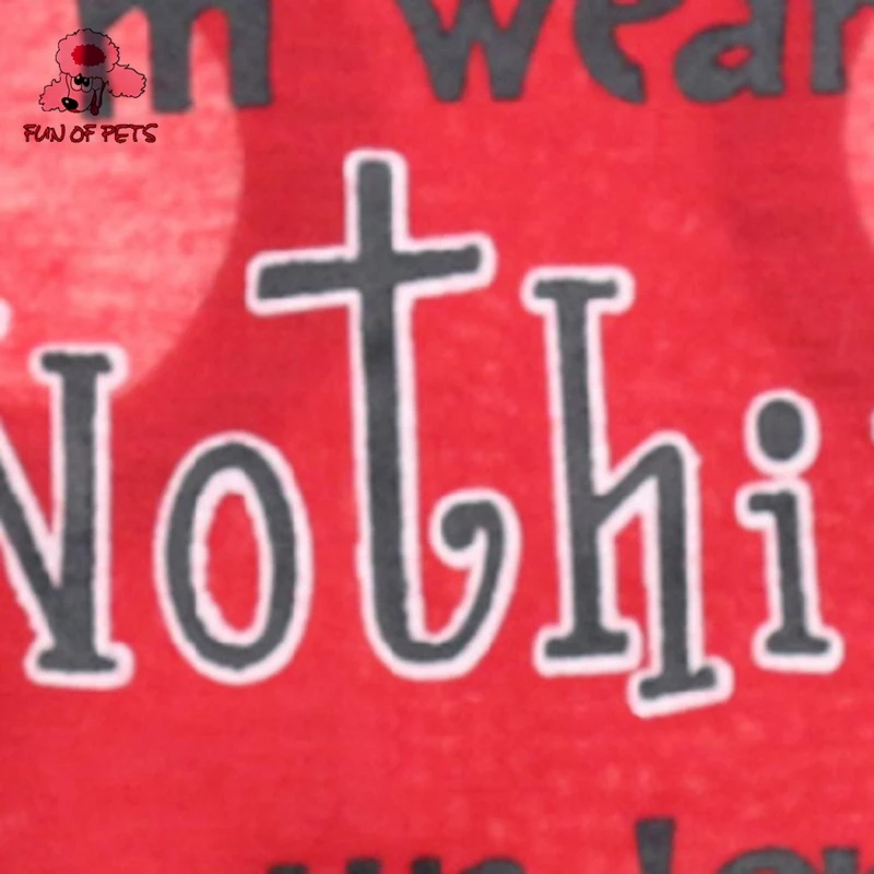 2017 милый жилет для домашних животных я не носу под этой футболкой собак лето