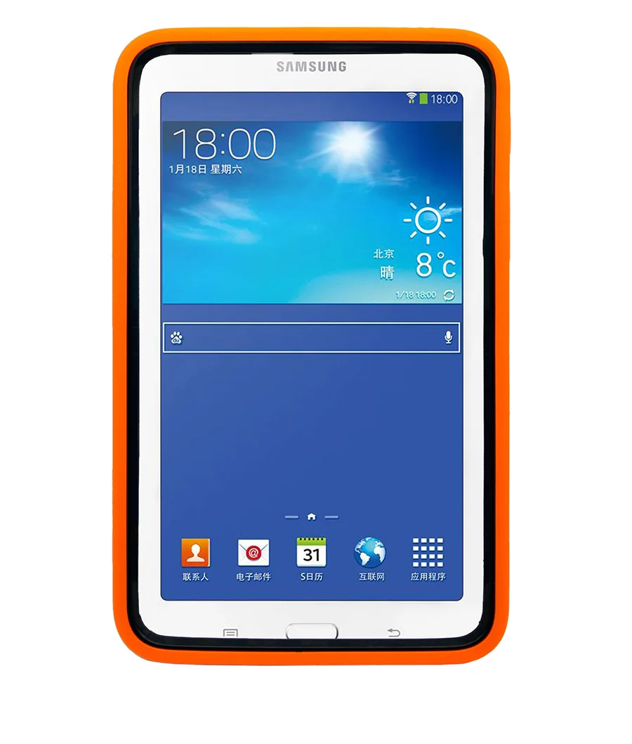 Чехол для Samsung Galaxy Tab 3 Lite 7 0 &quotT110 T111 T113 T116 детей безопасное вспомогательное