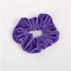 citron-purple Модные женские разноцветные бархатные резинки для волос, милые резинки для волос для девушек, аксессуары для волос, держатель для конского хвоста - Цвет: citron-purple